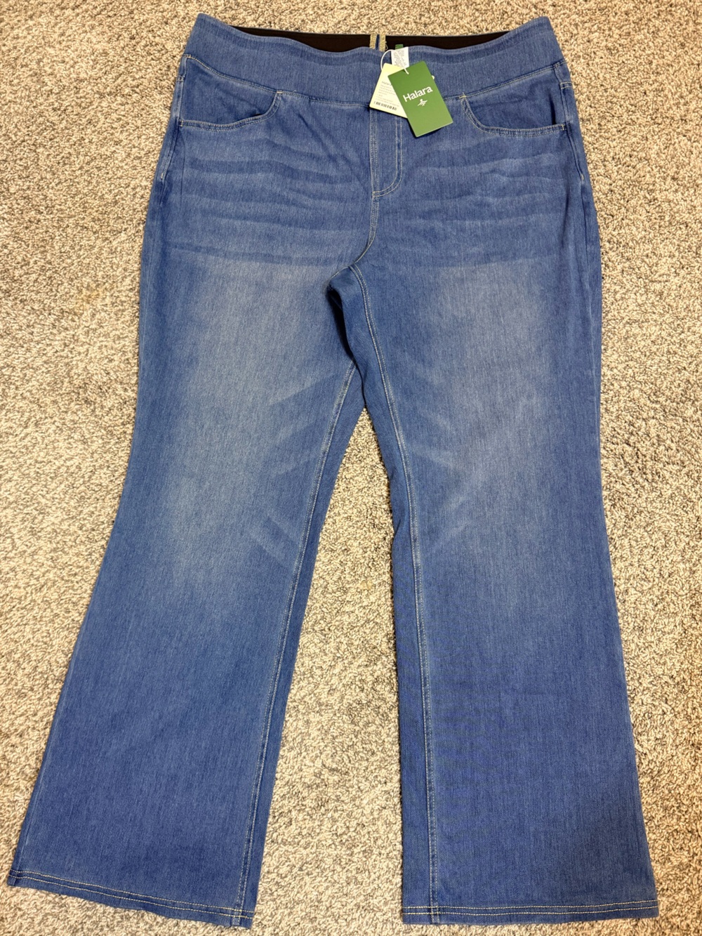 Halara - Blue Denim Flared Jeans